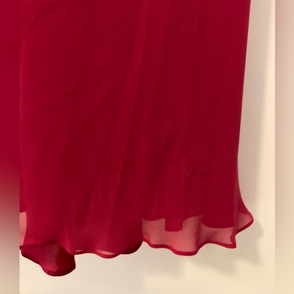 Donna Ricco New York - Pink Flowy Elegant Halter Dress - Size 14 - Picture 9 of 11